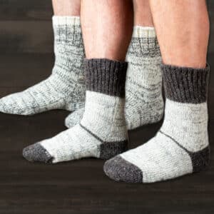 Set di calze di lana per uomini duri